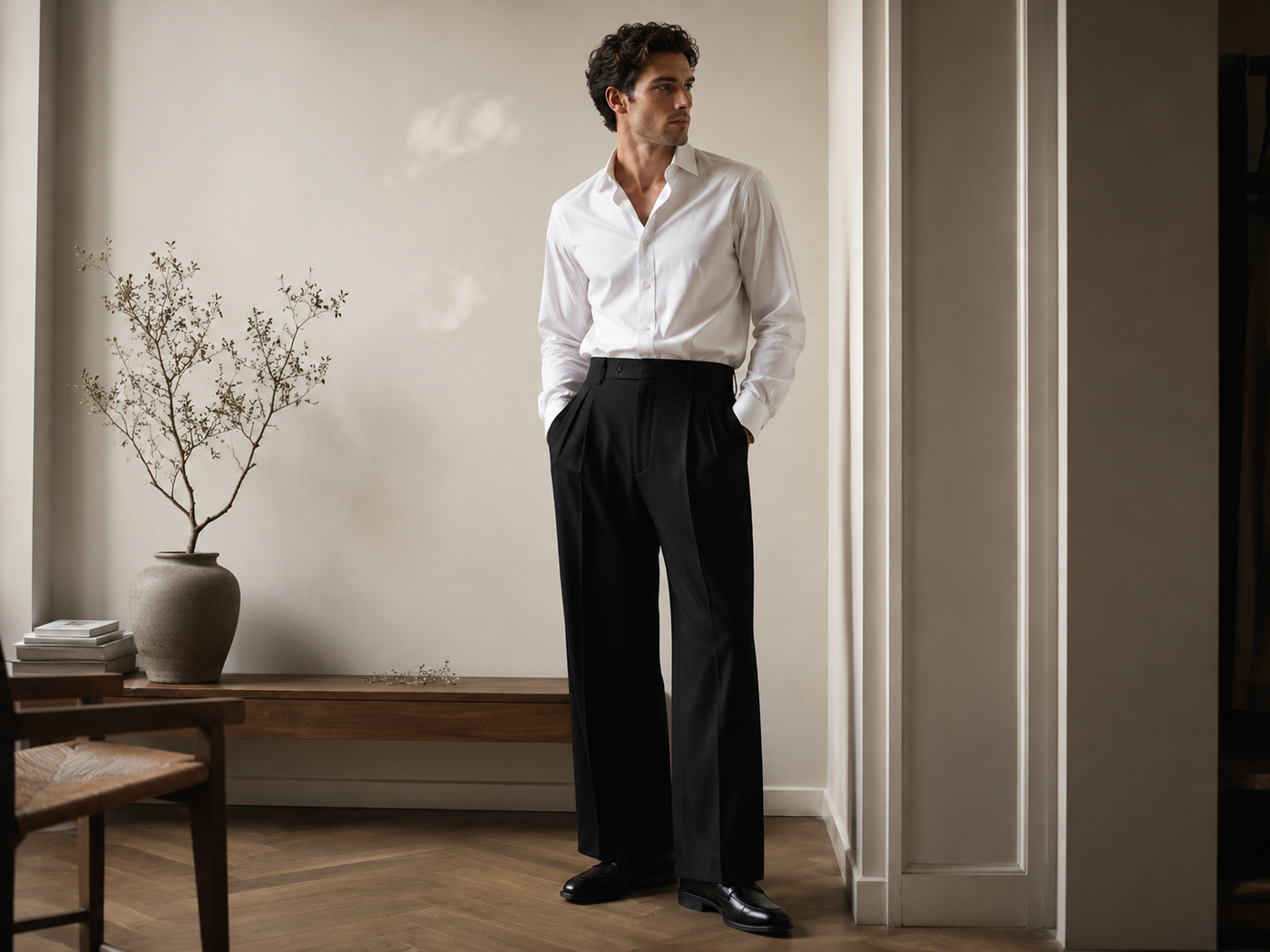 How to Style Wide Leg Trousers for a Modern Classic Look