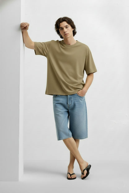 Men's Oversized Cotton Short Sleeve T-Shirt