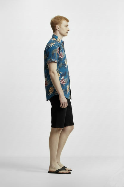 Men's Printed Woven Cotton Shirt