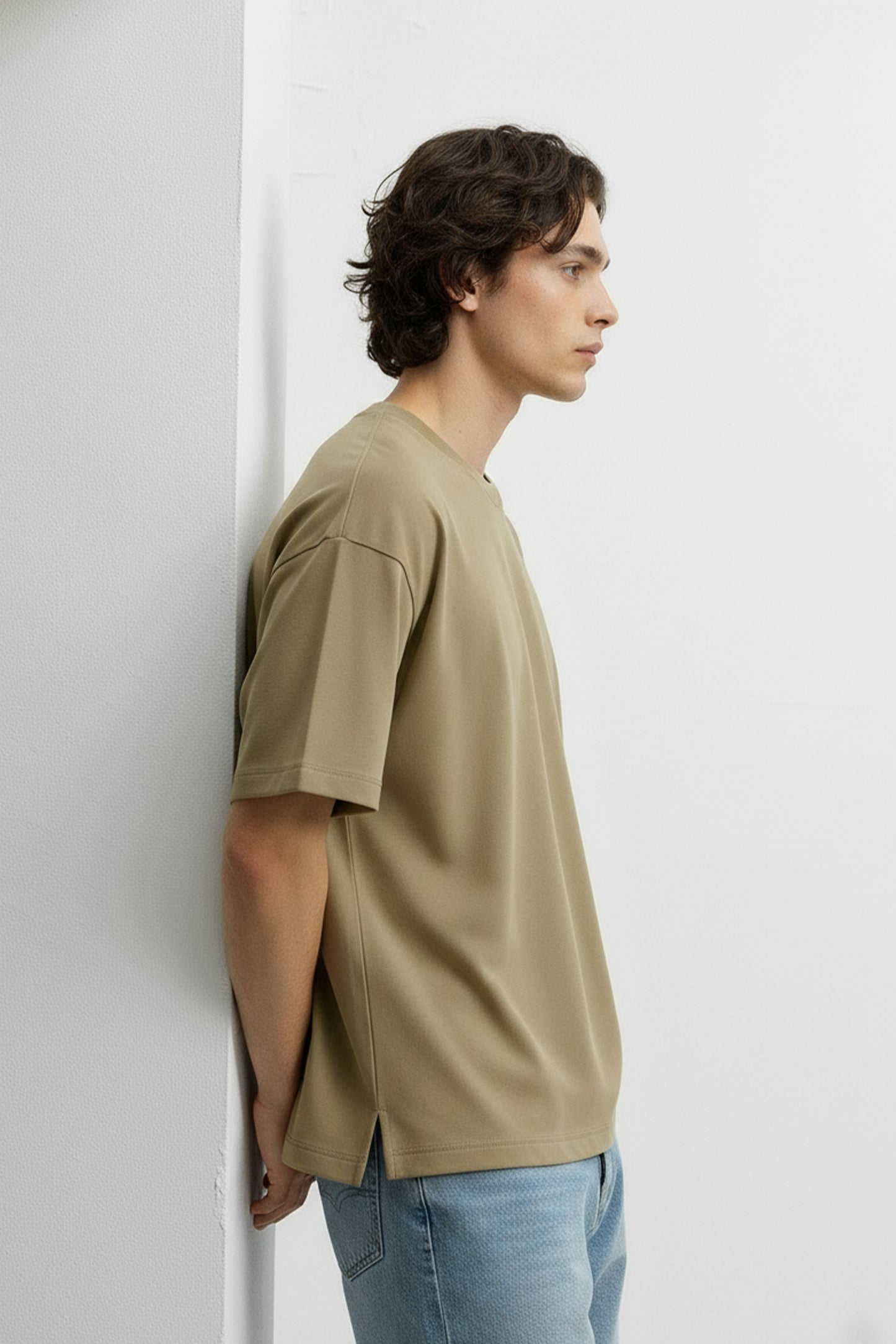 Men's Oversized Cotton Short Sleeve T-Shirt