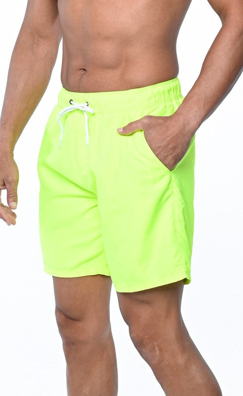 SWIMMING TRUNK BOARD SHORTS ELASTIC