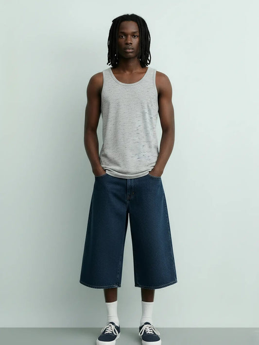 Hawks Bay - Premium Cotton Tank Top - #GREY