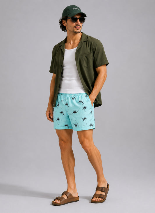 BOARD SHORTS SWIMMING TRUNK SHORTS