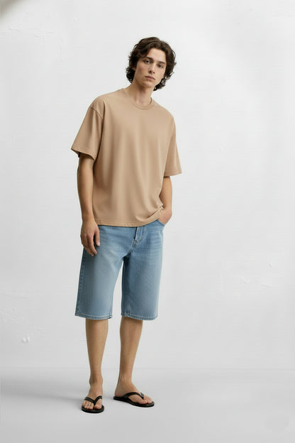 Men's Oversized Cotton Short Sleeve T-Shirt