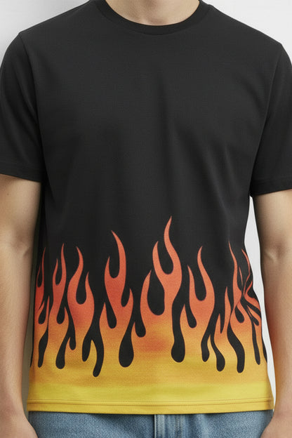 Hawksbay Men's Printed T-Shirt