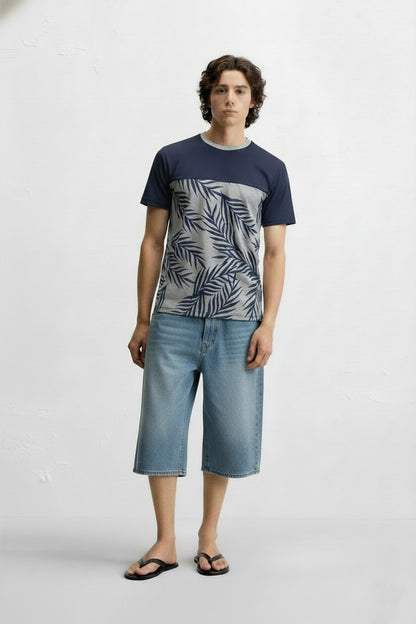 Hawksbay Men's Printed T-Shirt