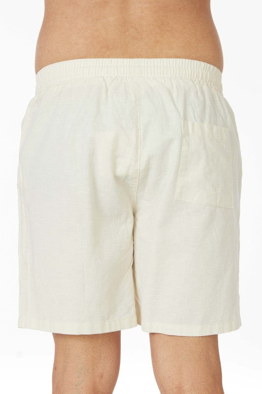 Men's Linen blend Short