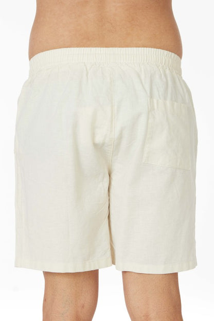 Men's Linen blend Short