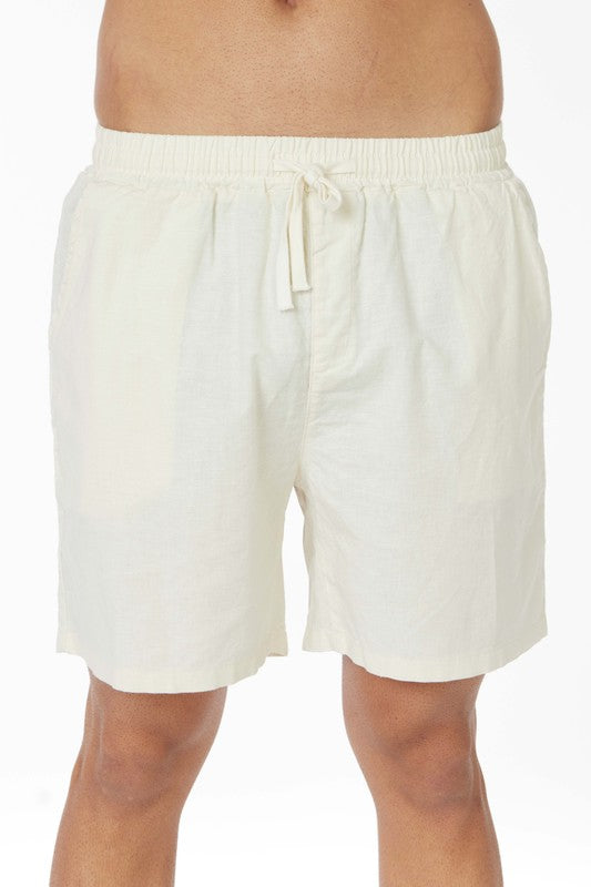 Men's Linen blend Short