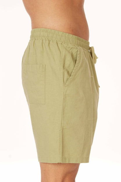Men's Linen blend Short