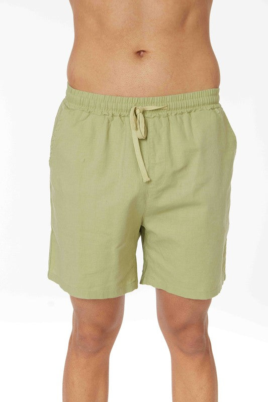 Men's Linen blend Short
