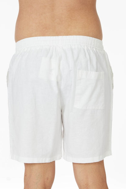 Men's Linen blend Short