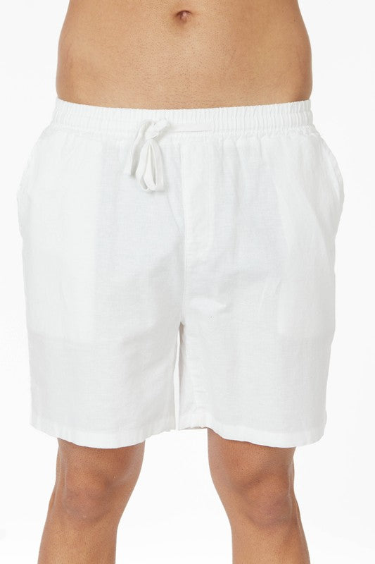 Men's Linen blend Short