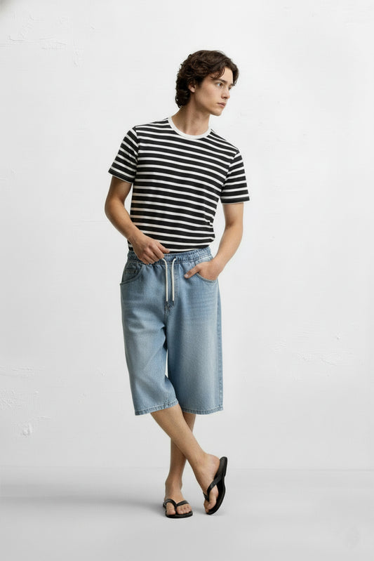 Black-White Stripe T-Shirt