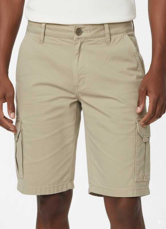 Hawksbay New Mens Cargo Twill Stretch Short
