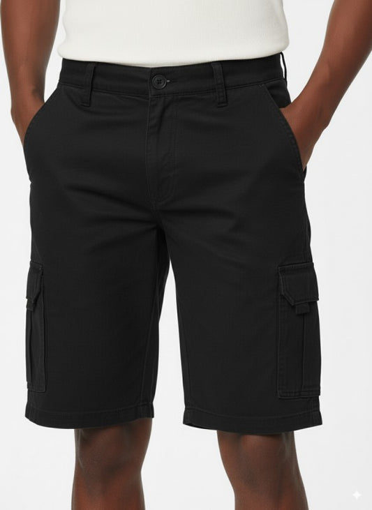 Hawksbay New Mens Cargo Twill Stretch Short