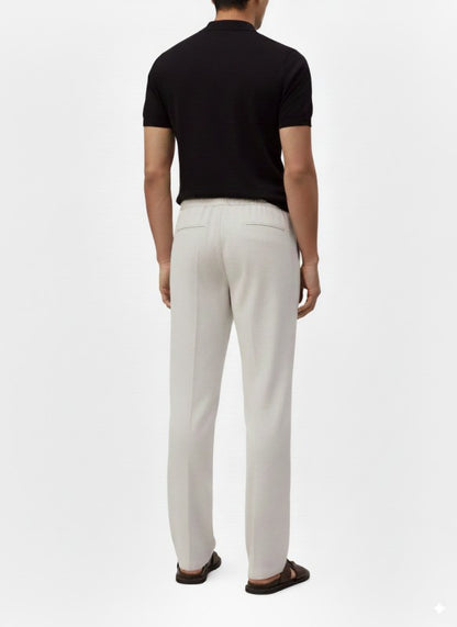 Linen Blend Pant # NATURAL