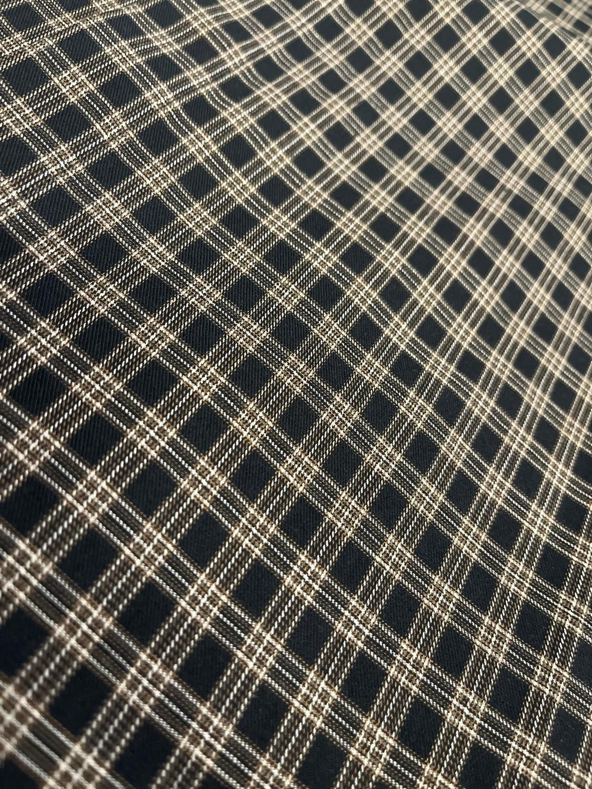 PLAID BOXY FIT SHIRT