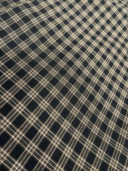 PLAID BOXY FIT SHIRT