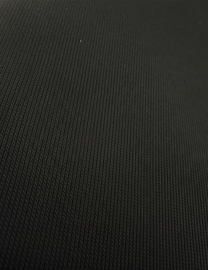 Men's Short Sleeve Textured T-Shirt & Shorts (Black)