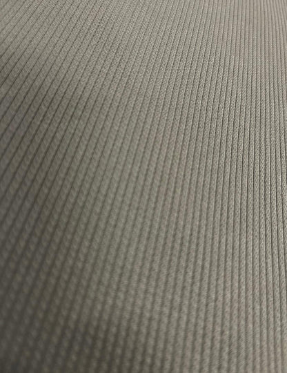 Men's Short Sleeve Textured T-Shirt & Shorts (Khaki)