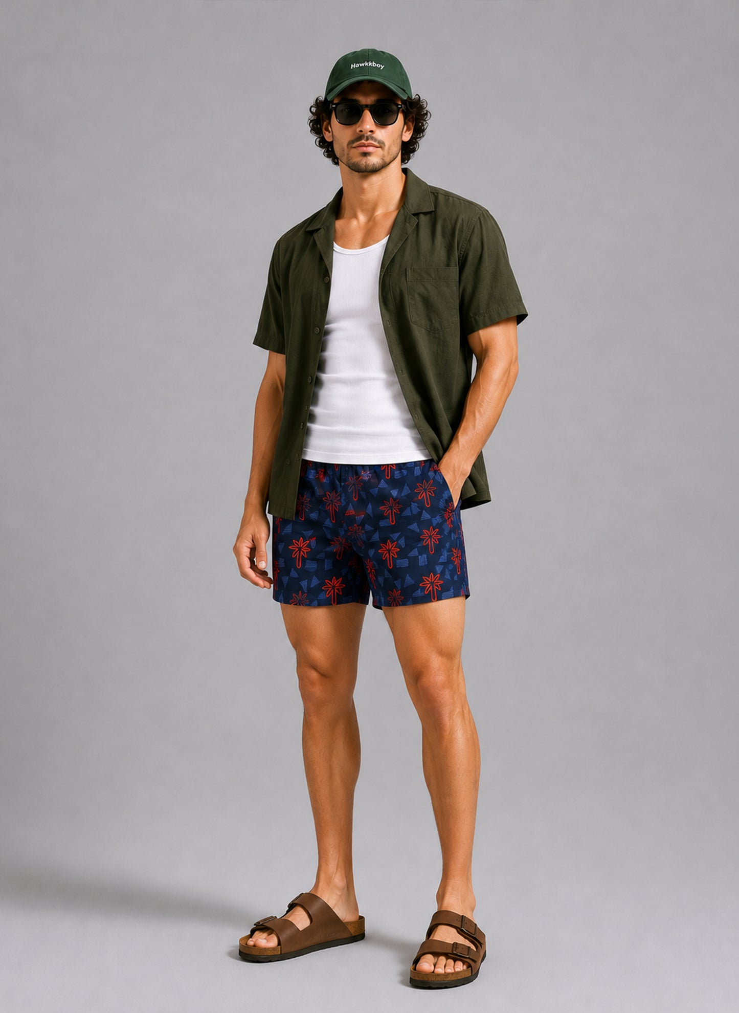 BOARD SHORTS SWIMMING TRUNK SHORTS