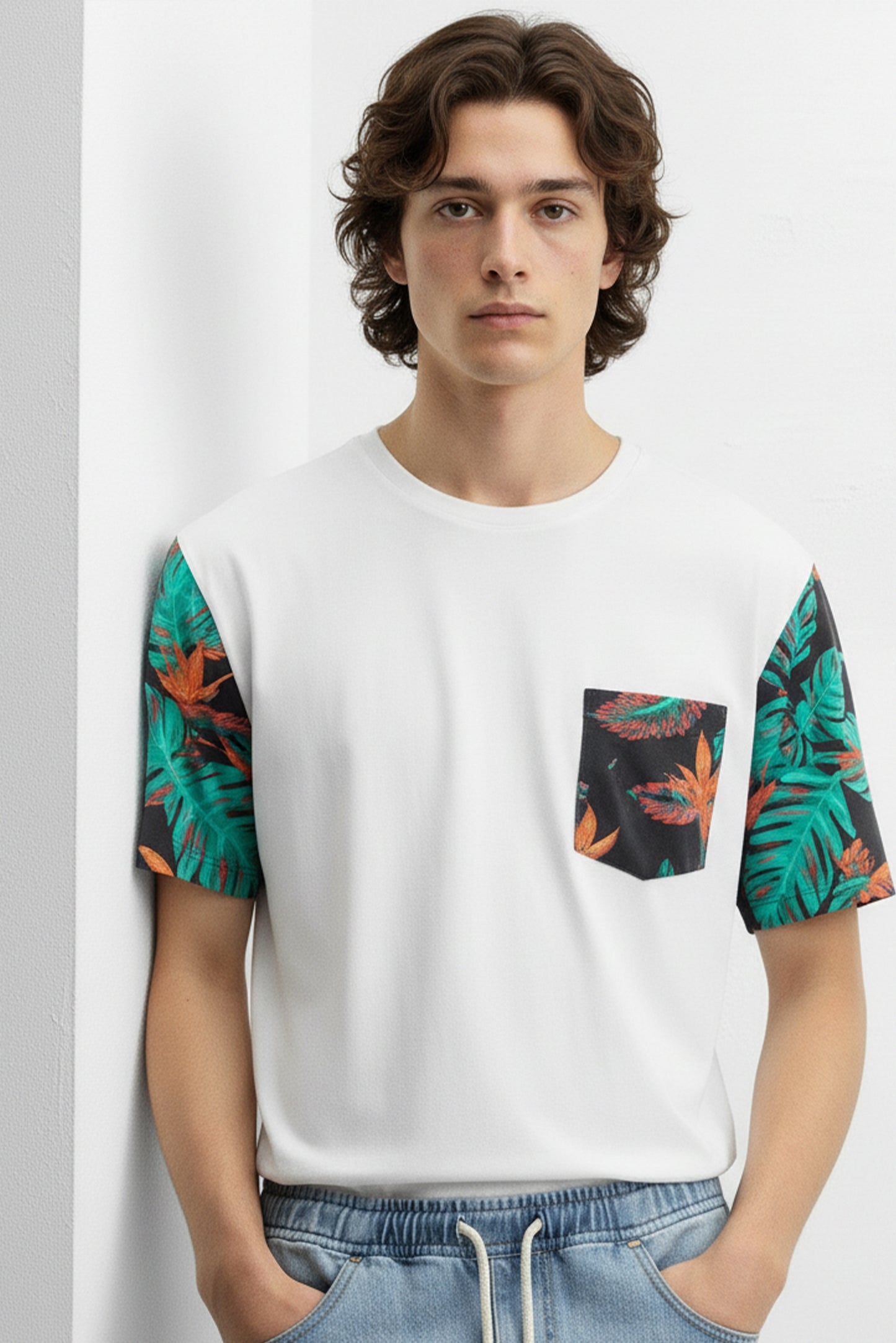 Hawksbay Men's Printed T-Shirt