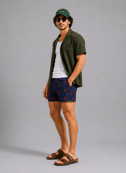 BOARD SHORTS SWIMMING TRUNK SHORTS