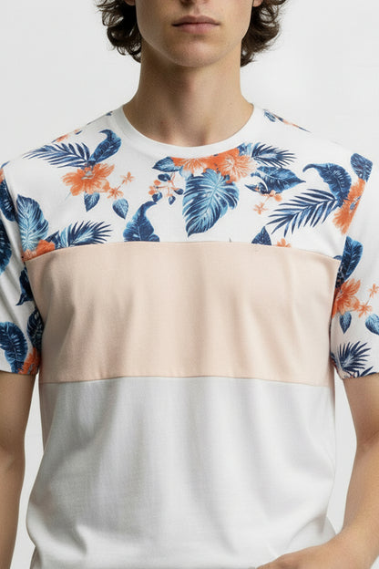 Hawksbay Men's Printed T-Shirt