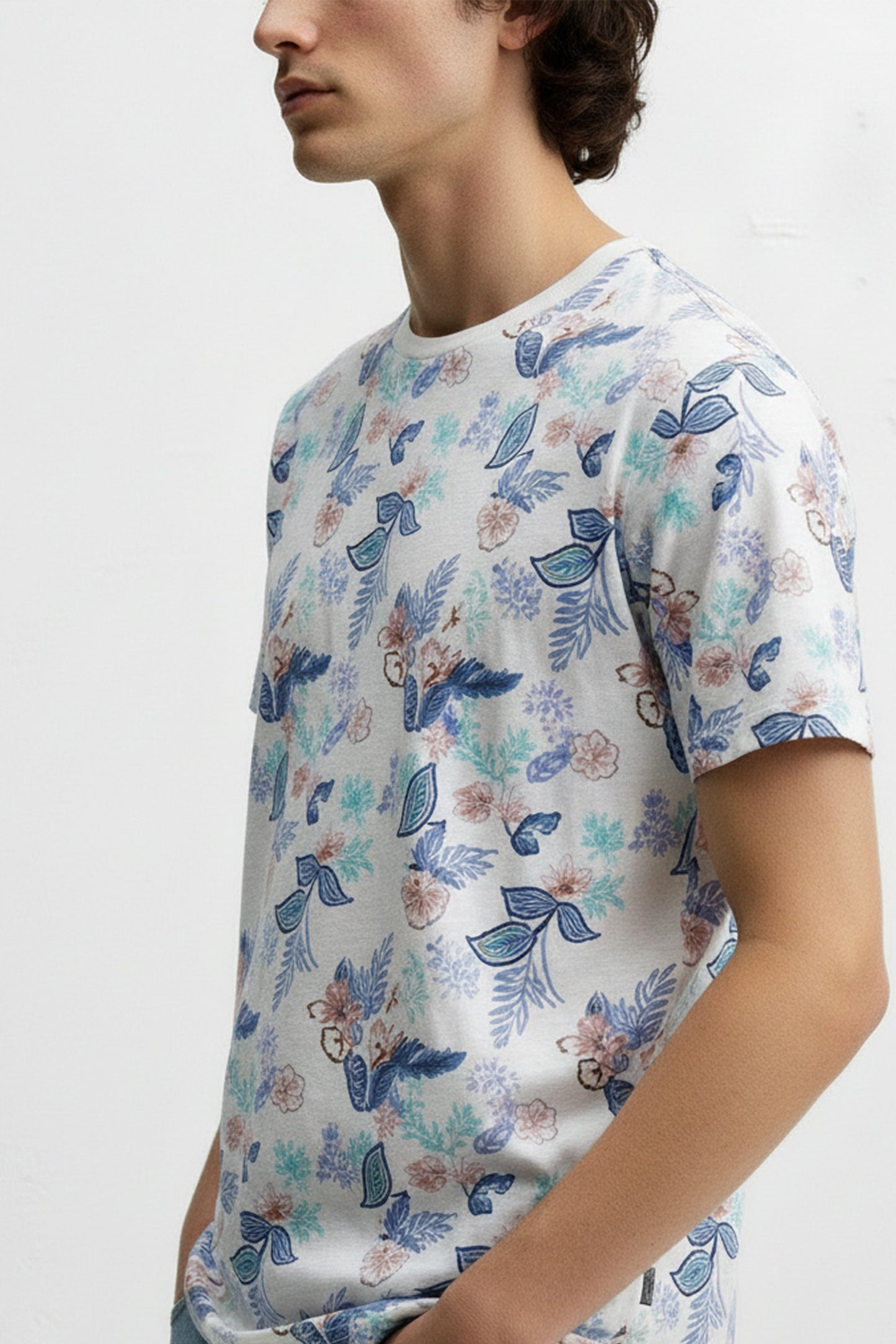 Hawksbay Men's Printed T-Shirt