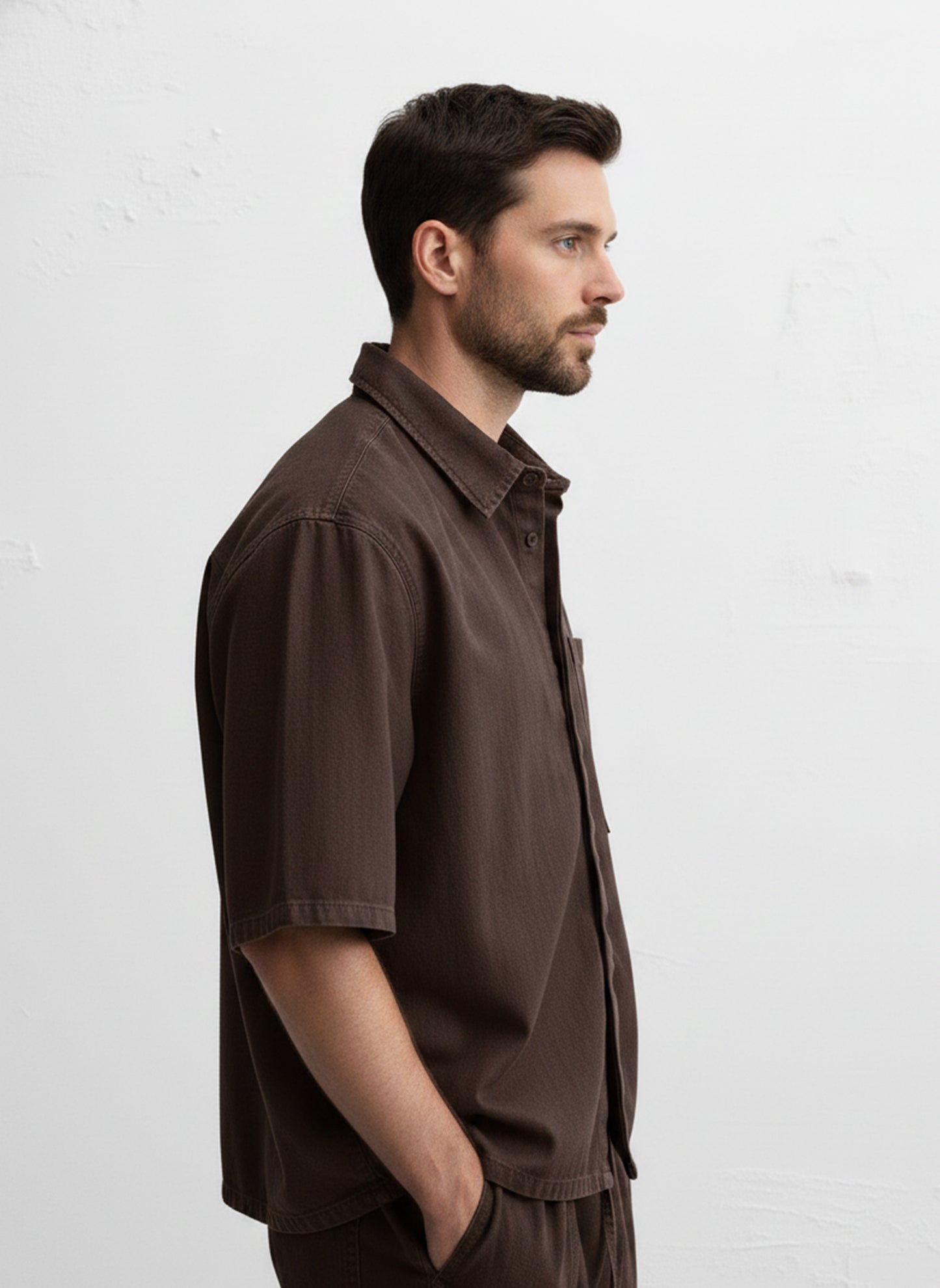 RELAXED FIT DENIM SHIRT