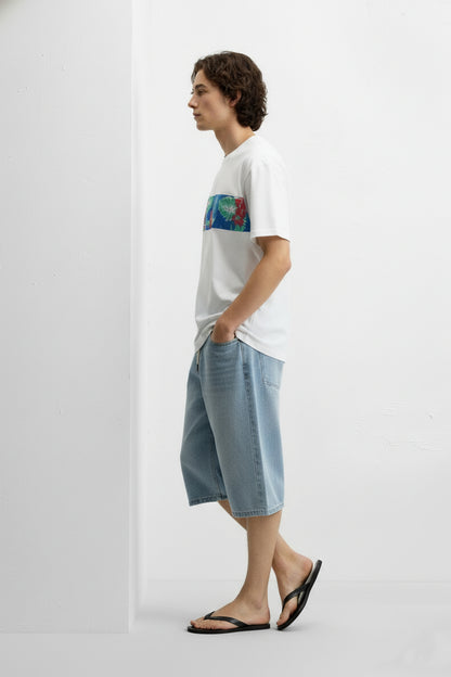 Hawksbay Men's Printed T-Shirt