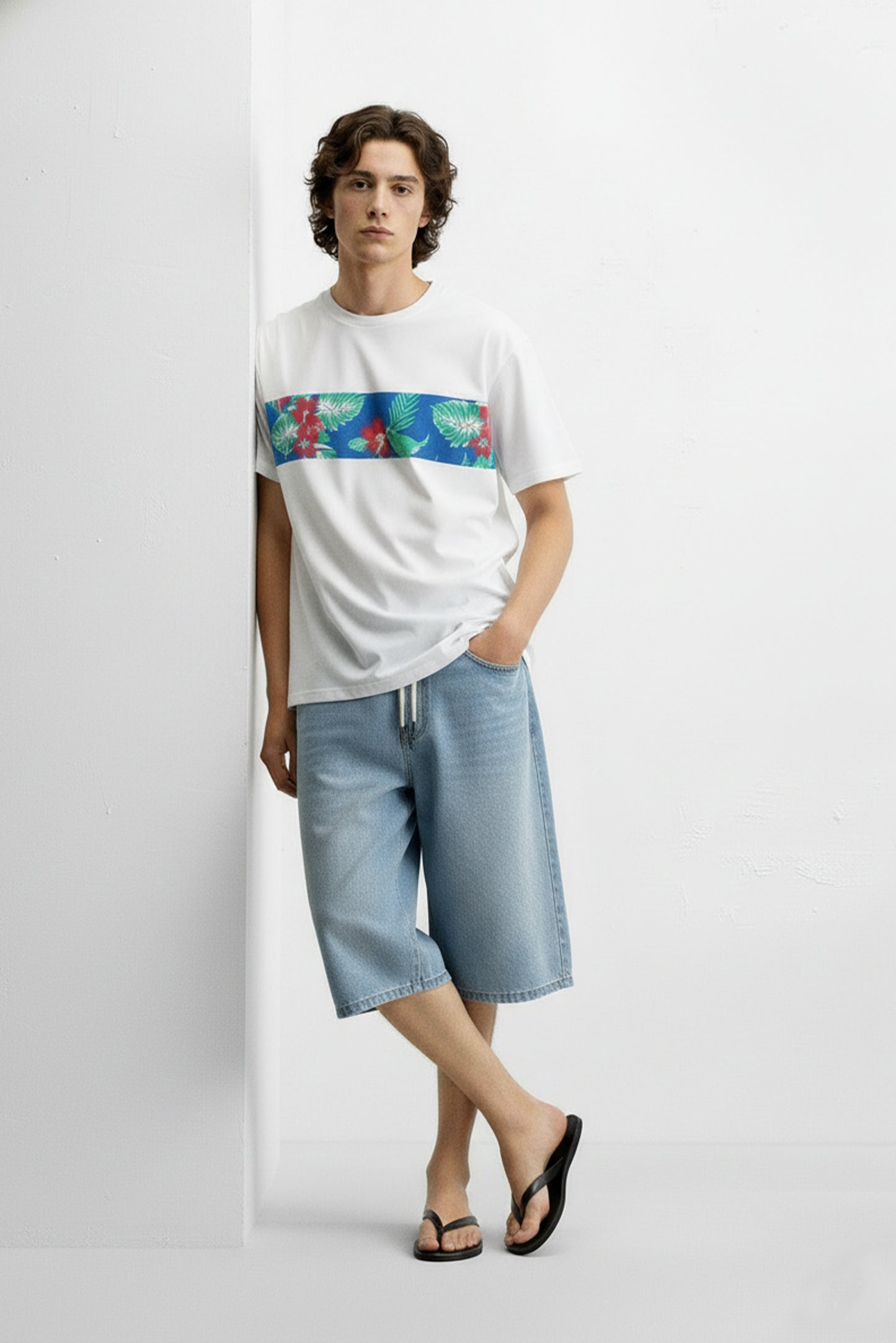 Hawksbay Men's Printed T-Shirt