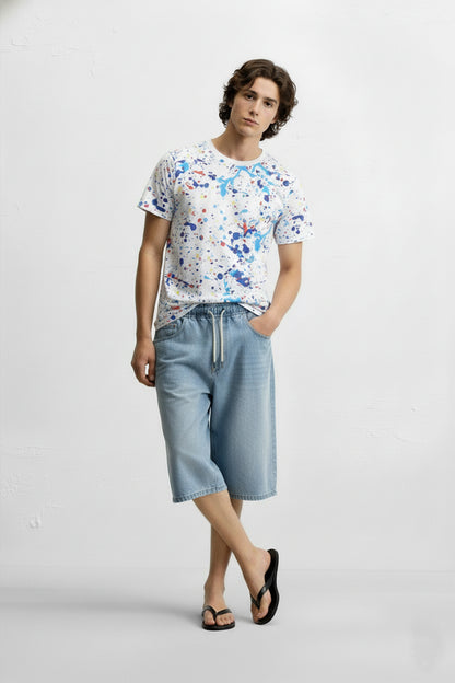 Hawksbay Men's Printed T-Shirt