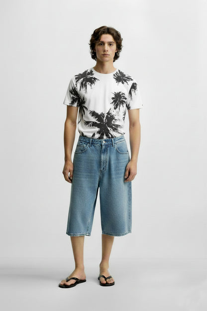 Hawksbay Men's Printed T-Shirt