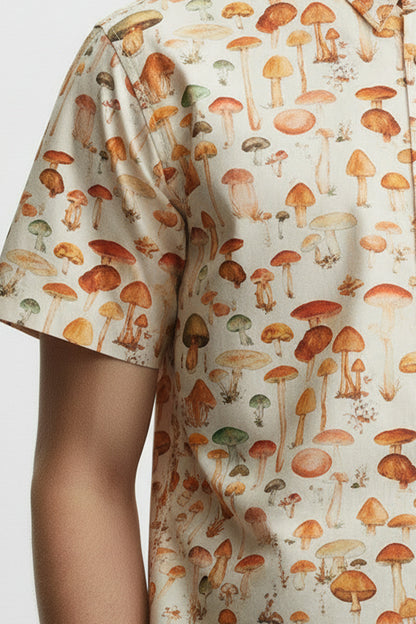 Men's Printed Woven Cotton Shirt