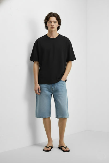 Men's Oversized Cotton Short Sleeve T-Shirt