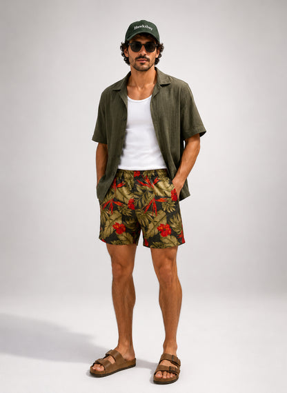BOARD SHORTS SWIMMING TRUNK SHORTS