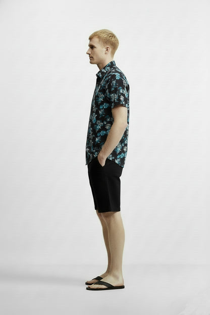 Men's Printed Woven Cotton Shirt