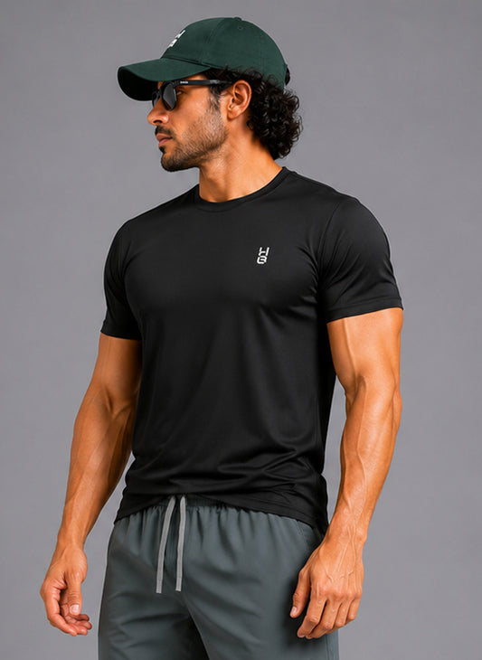 Metal Vent Tech Short-Sleeve Performance Shirt (Black)