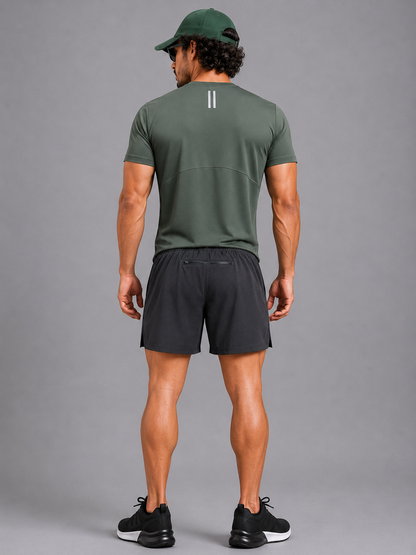 Metal Vent Tech Short-Sleeve Performance Shirt (Olive)