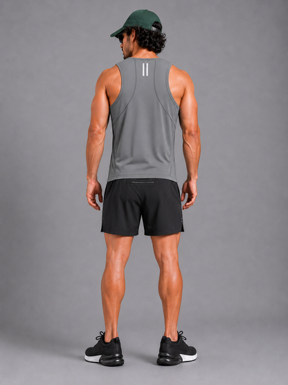 License to Train Performance Tank (Gray)