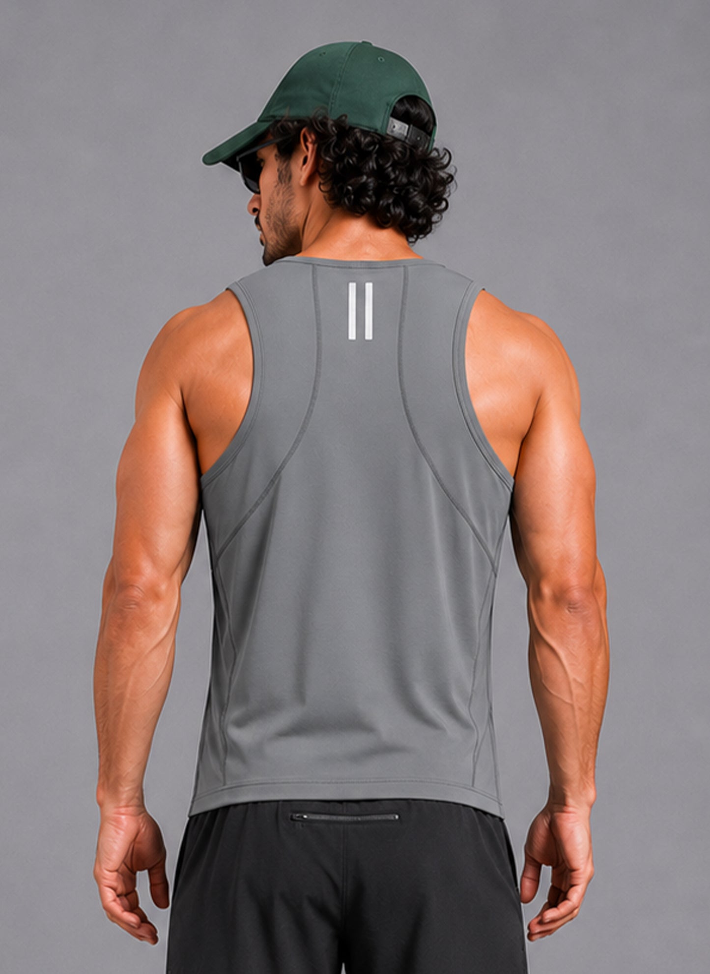 License to Train Performance Tank (Gray)