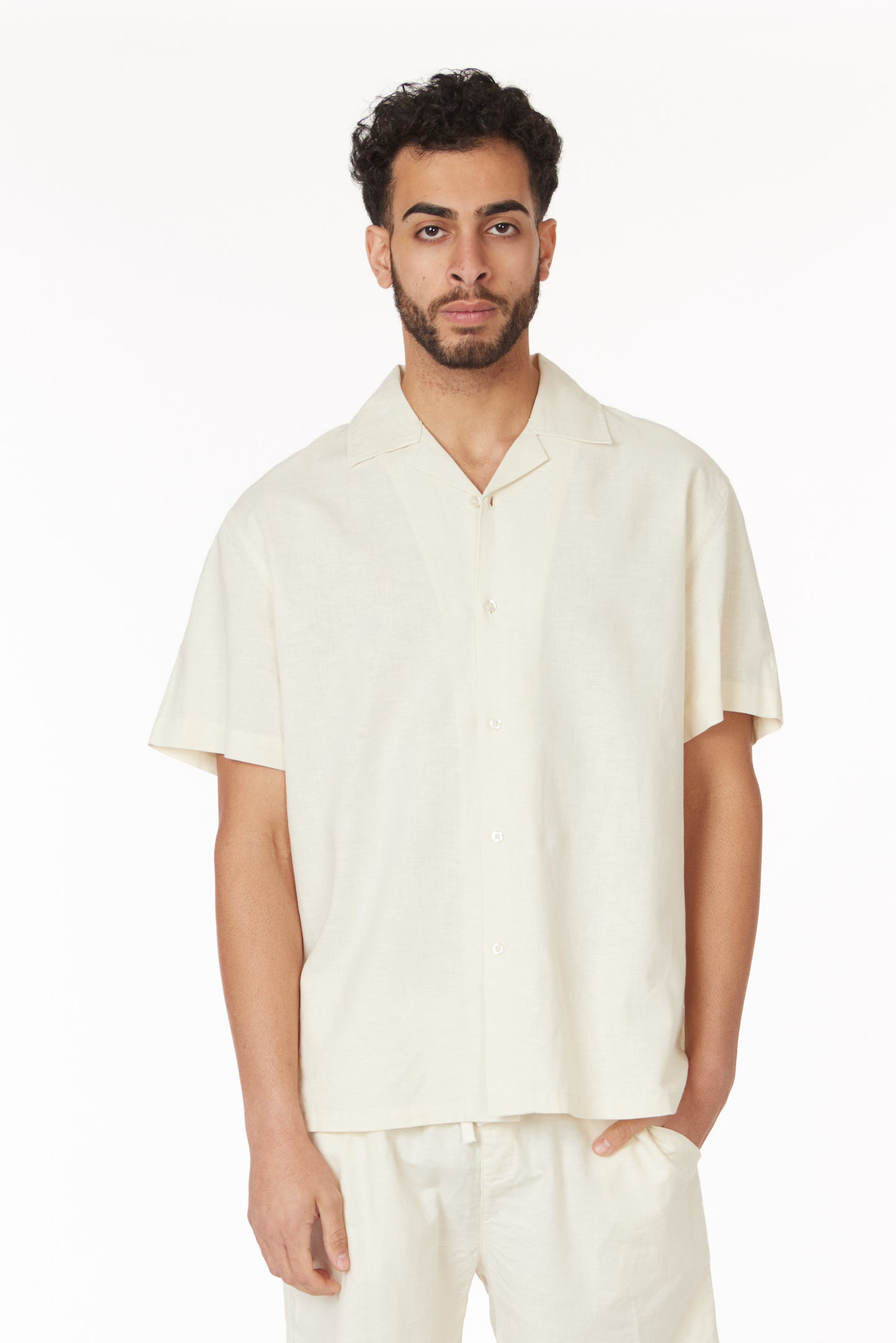 Linen Shirt - 8/77 Natural