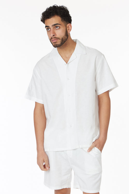 Linen Shirt - 8/77 White