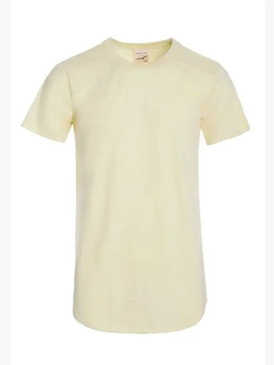Hawks Bay - Men's Hem Curve Premium Cotton Crew Neck T-Shirt