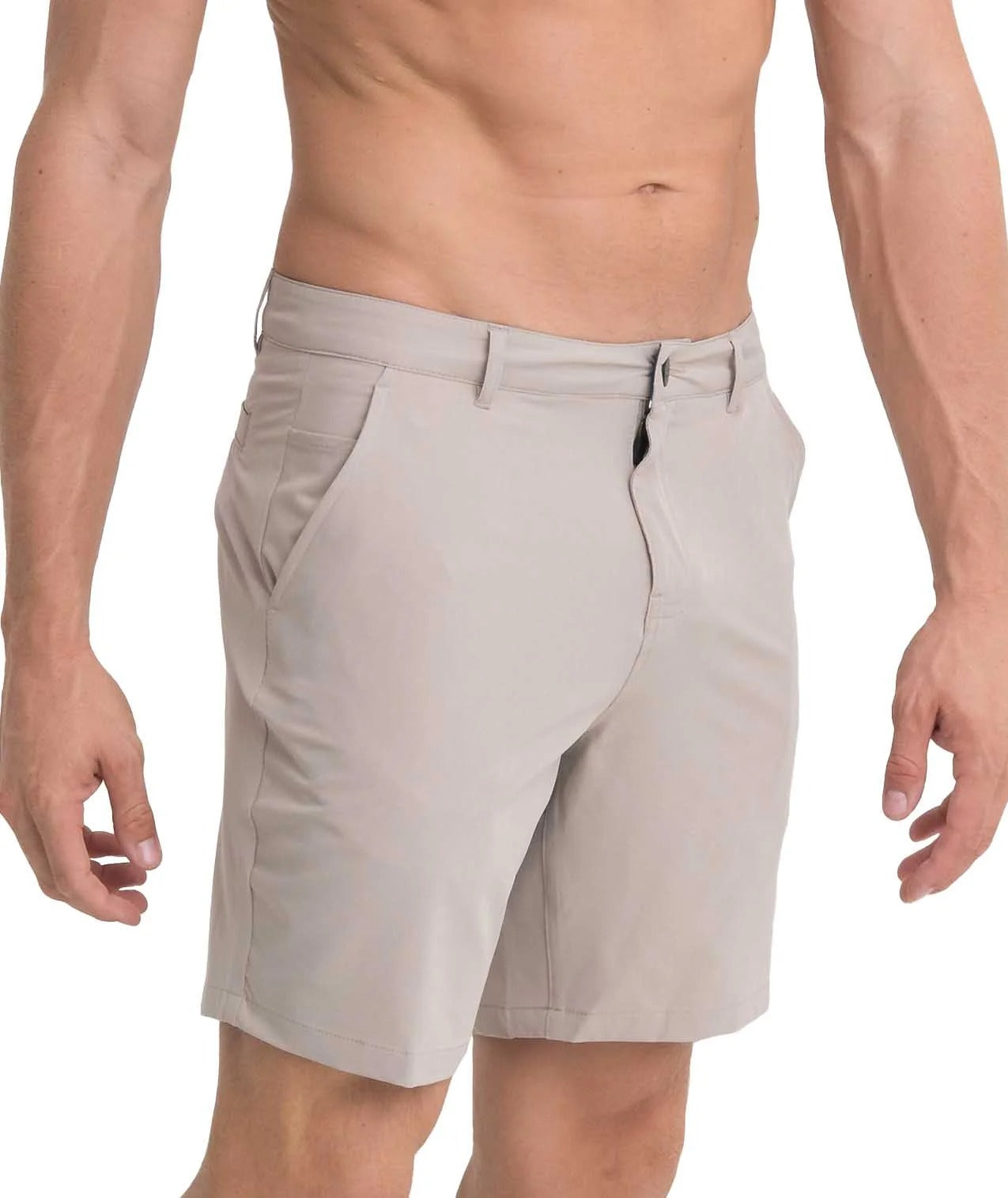 MENS HYBRID SWIMMING SHORTS (STONEHENGE)