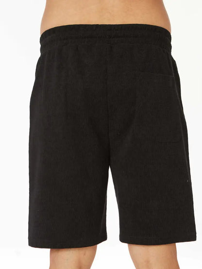 Men's Loose Fit Knitted Textured Short