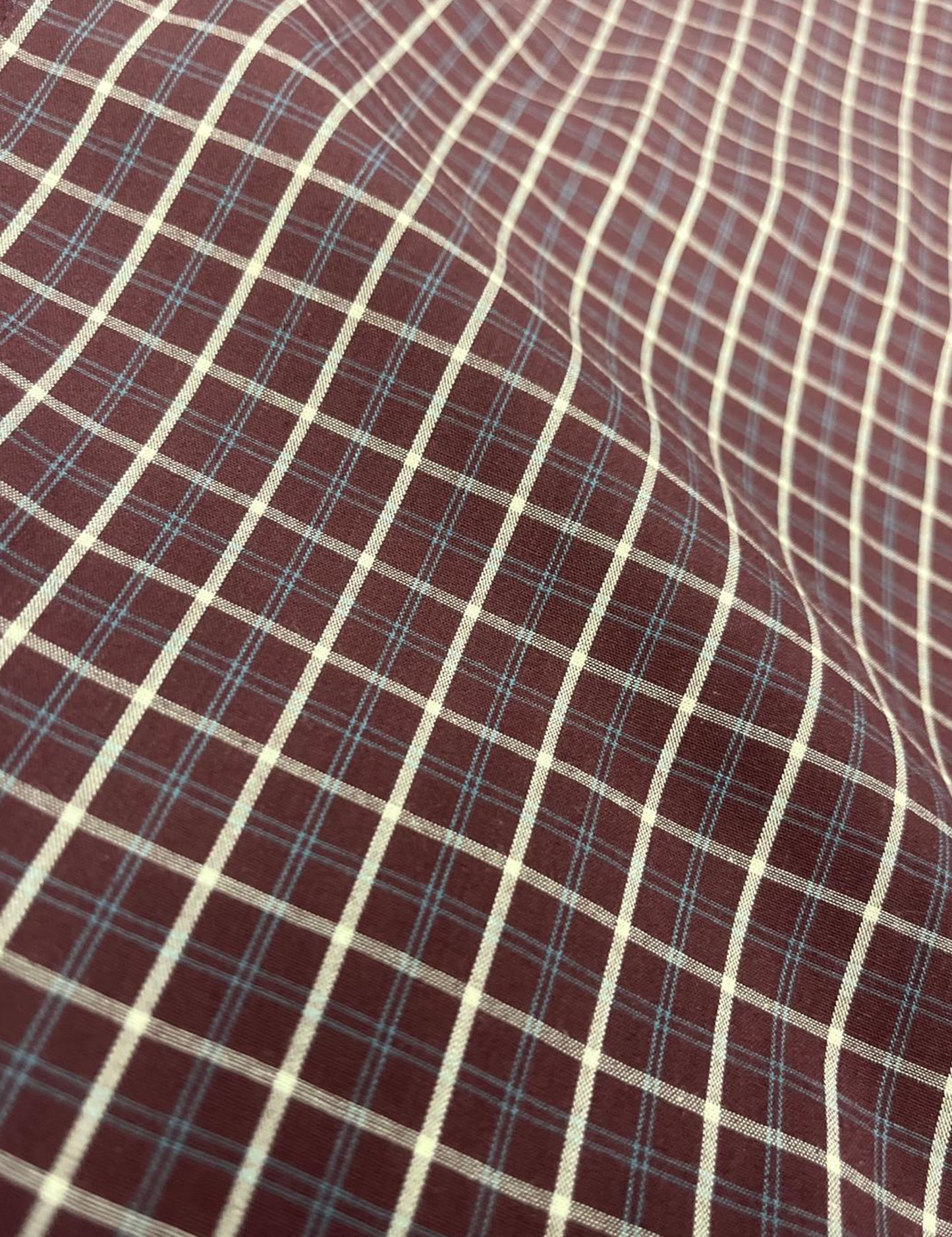 PLAID BOXY FIT SHIRT