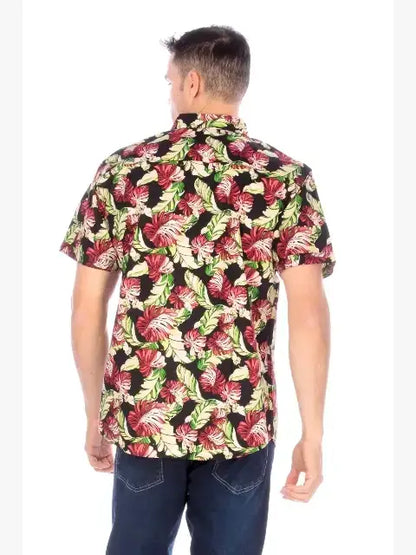 Men's Printed Woven Cotton Shirt